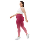 [THC Basics] Peachy Crimson Plus Size Leggings