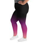 [THC Basics] Pink Eclipse Plus Size Leggings