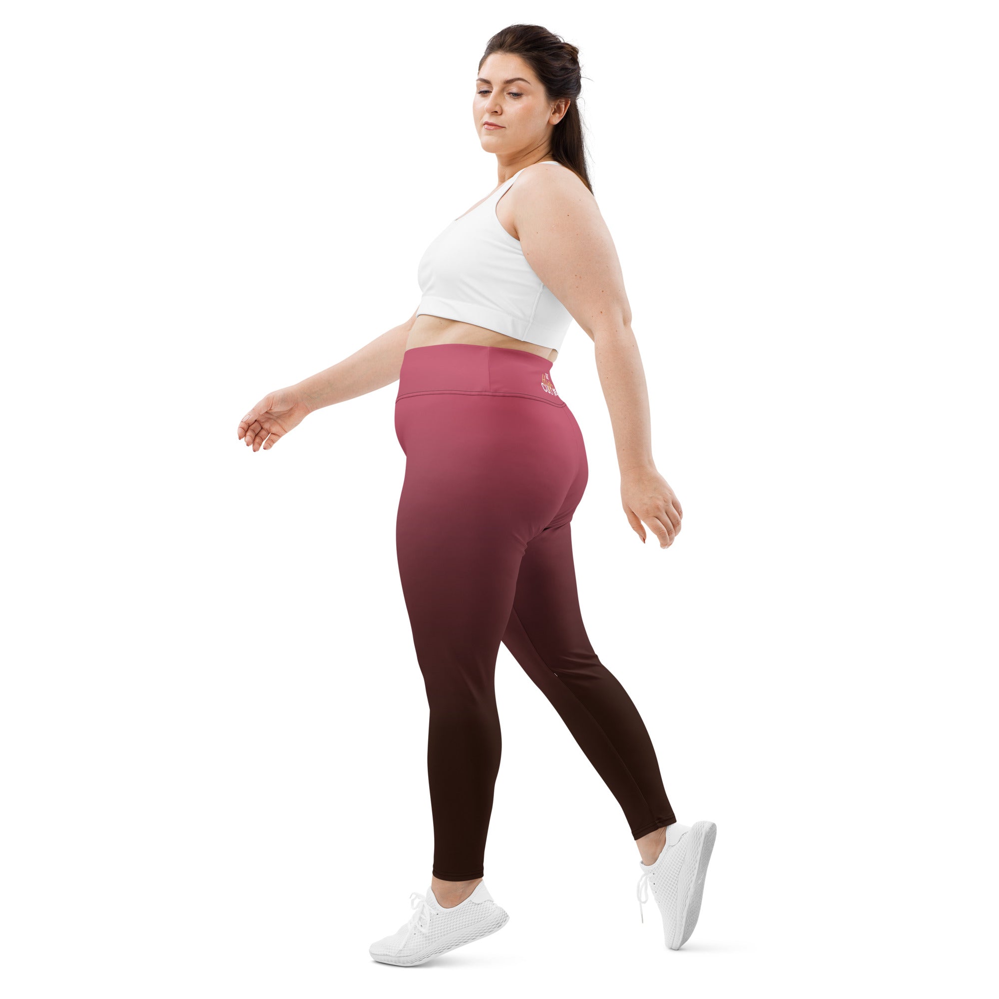 [THC Basics] Blush Latte Plus Size Leggings
