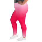 [THC Basics] Ruby Glow Plus Size Leggings