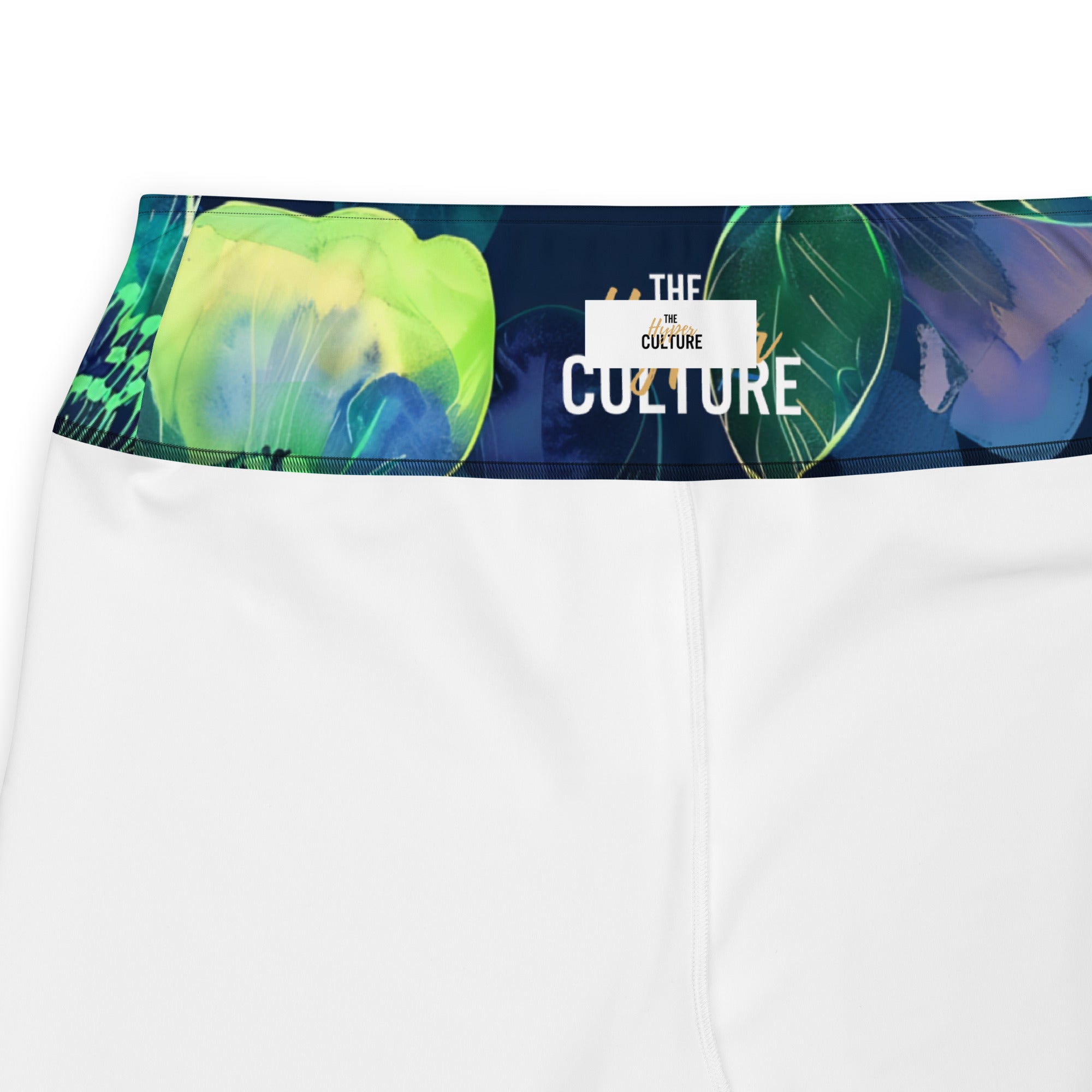 [Floral Bloom] Electric Flora Plus Size Leggings