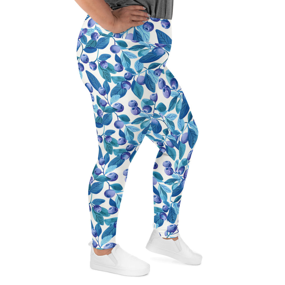 [Fruitilicious] Berry Kissed Plus Size Leggings