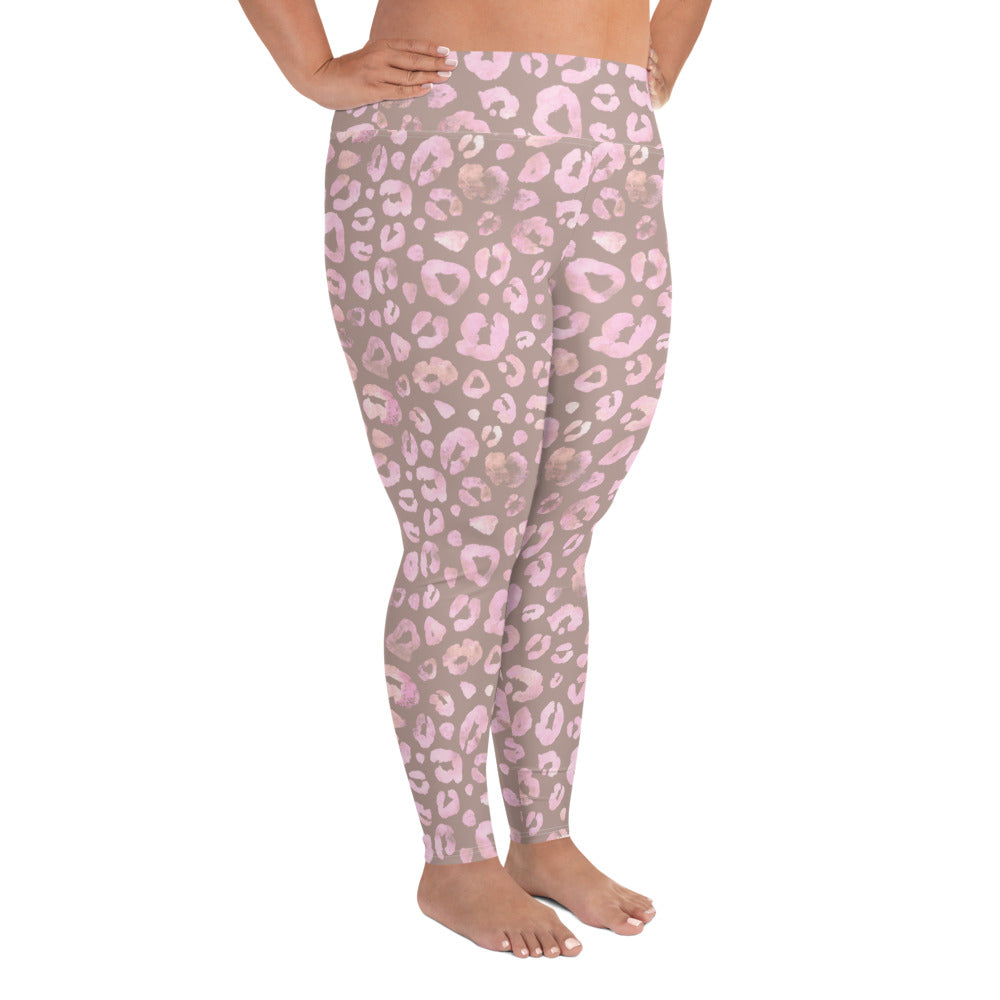 [Wild Side] Dusty Roar Plus Size Leggings