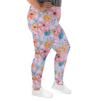 [Floral Bloom] Spring Serenade Plus Size Leggings