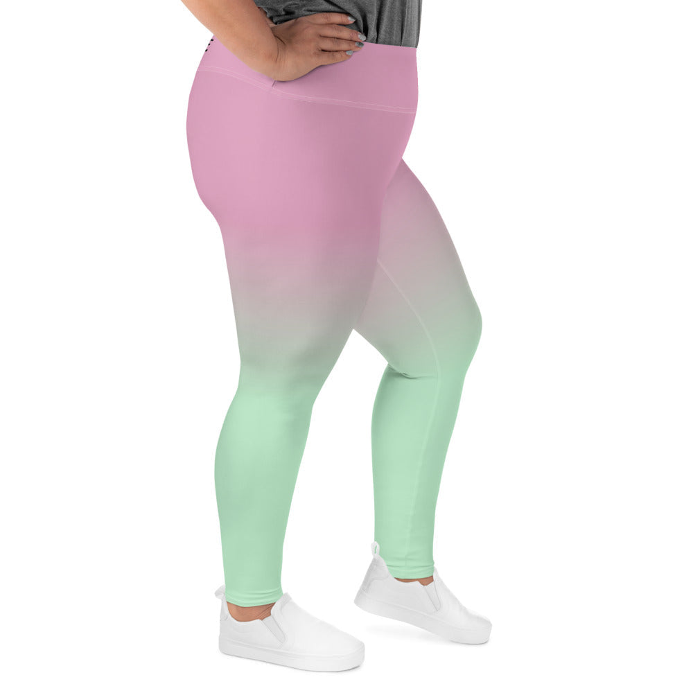 [THC Basics] Rosy Apple Plus Size Leggings