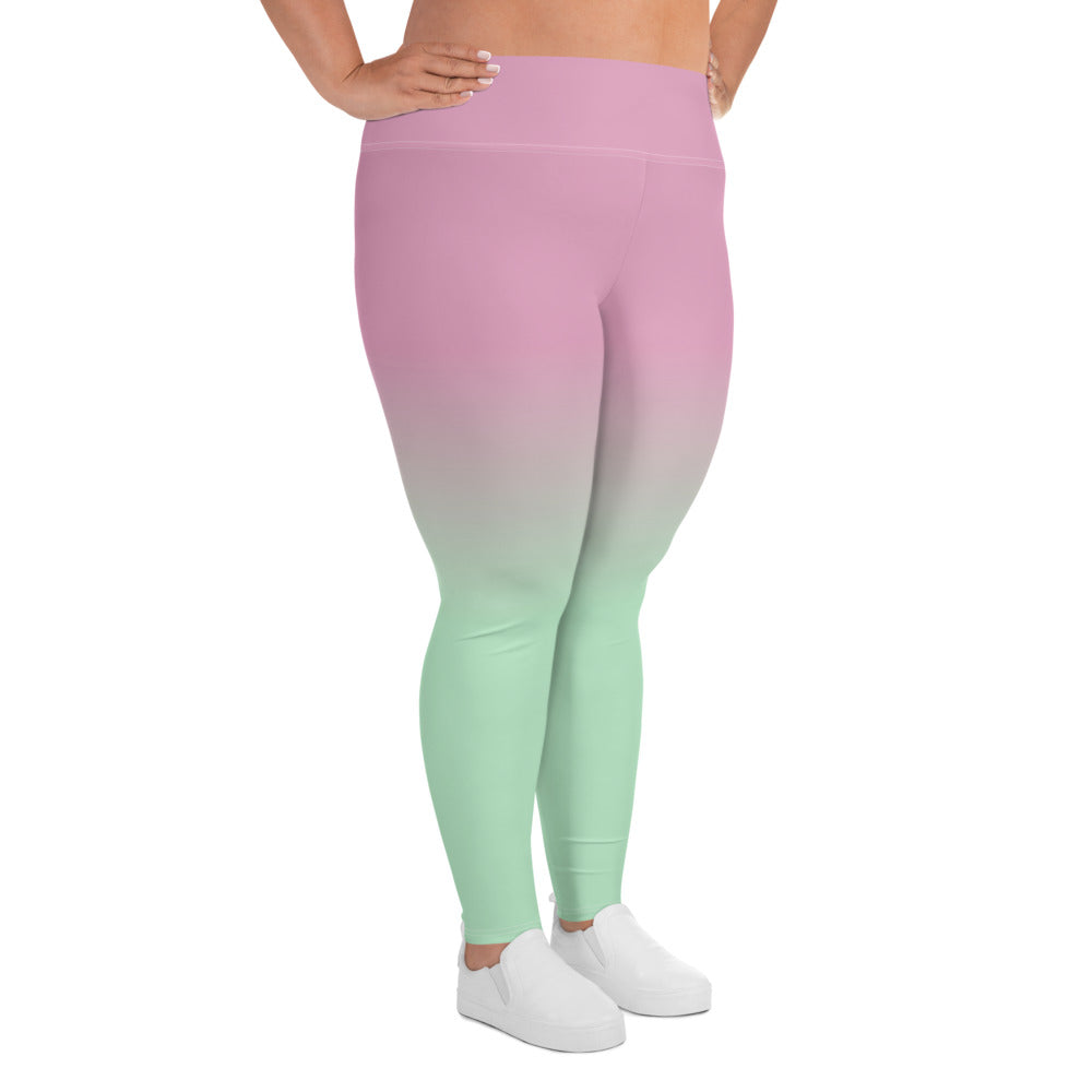 [THC Basics] Rosy Apple Plus Size Leggings