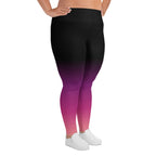 [THC Basics] Pink Eclipse Plus Size Leggings