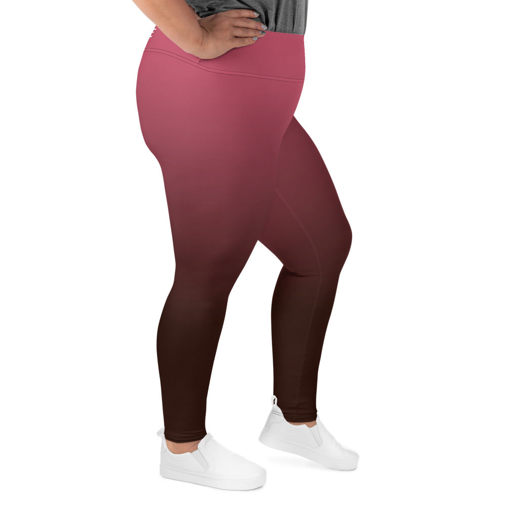 [THC Basics] Blush Latte Plus Size Leggings