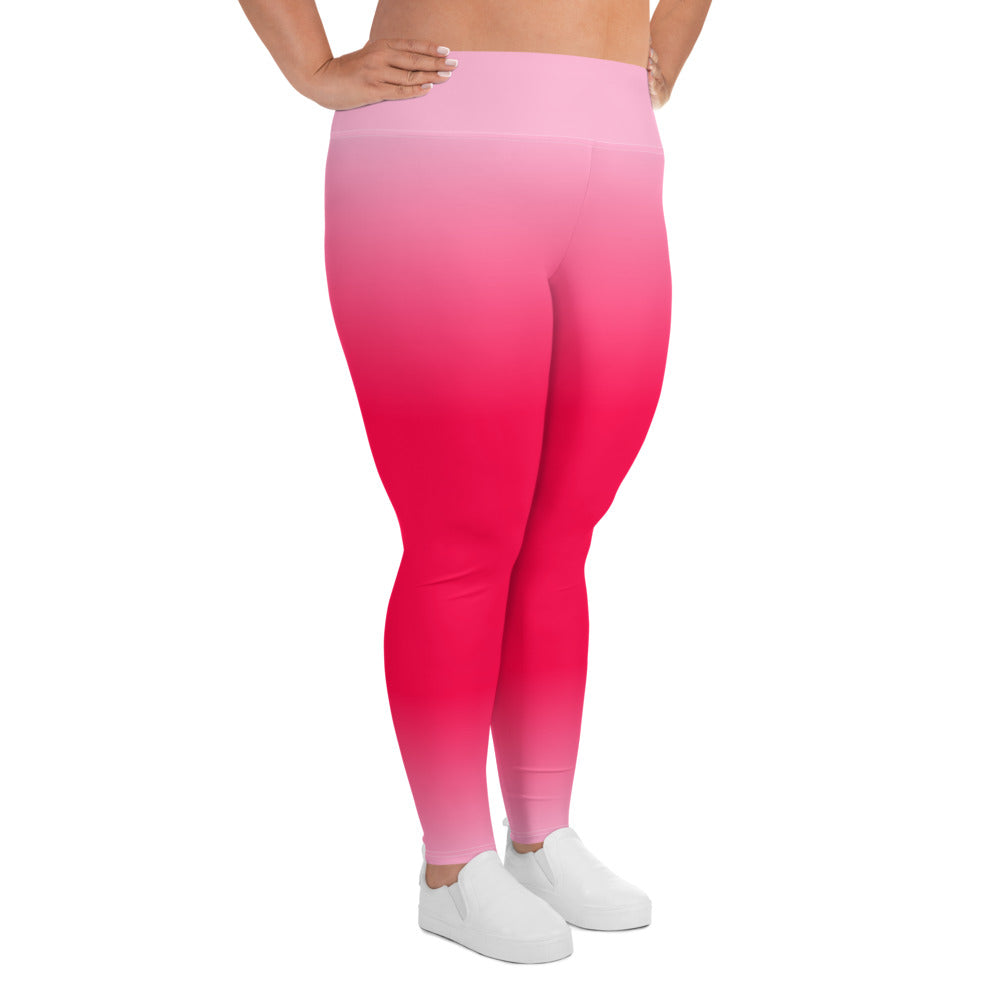 [THC Basics] Ruby Glow Plus Size Leggings