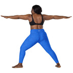 [Wild Side] Cerulean Spots Crossover Leggings with Pockets