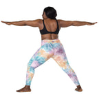 [Gypsy Soul] Sorbet Splash Crossover Leggings with Pockets