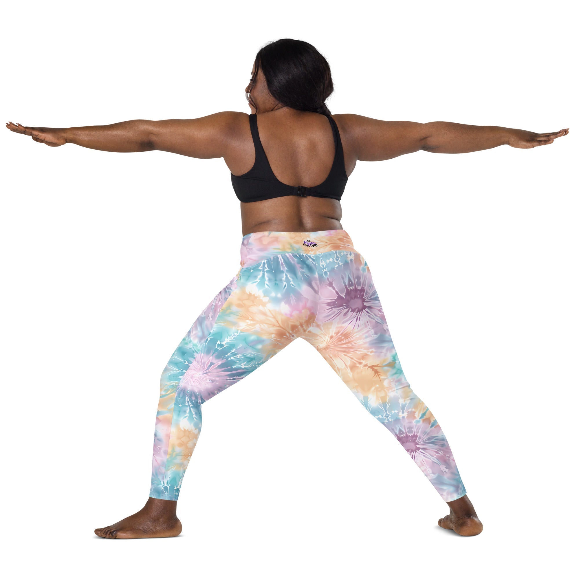 [Gypsy Soul] Sorbet Splash Crossover Leggings with Pockets