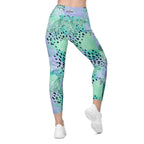[Wild Side] Wild Whimsy Crossover Leggings with Pockets