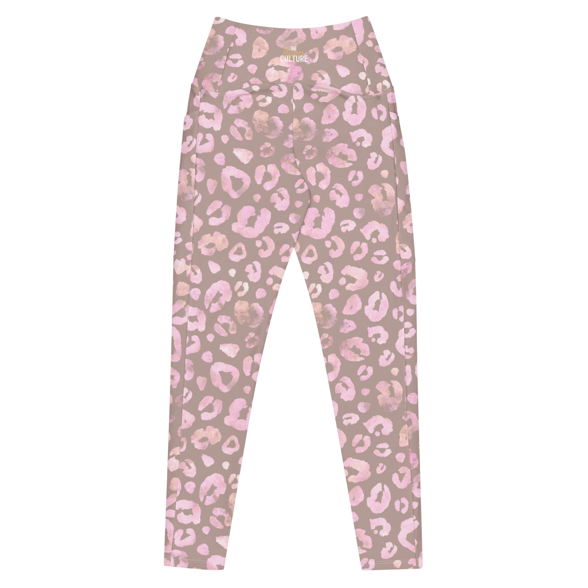 [Wild Side] Dusty Roar Crossover Leggings with Pockets