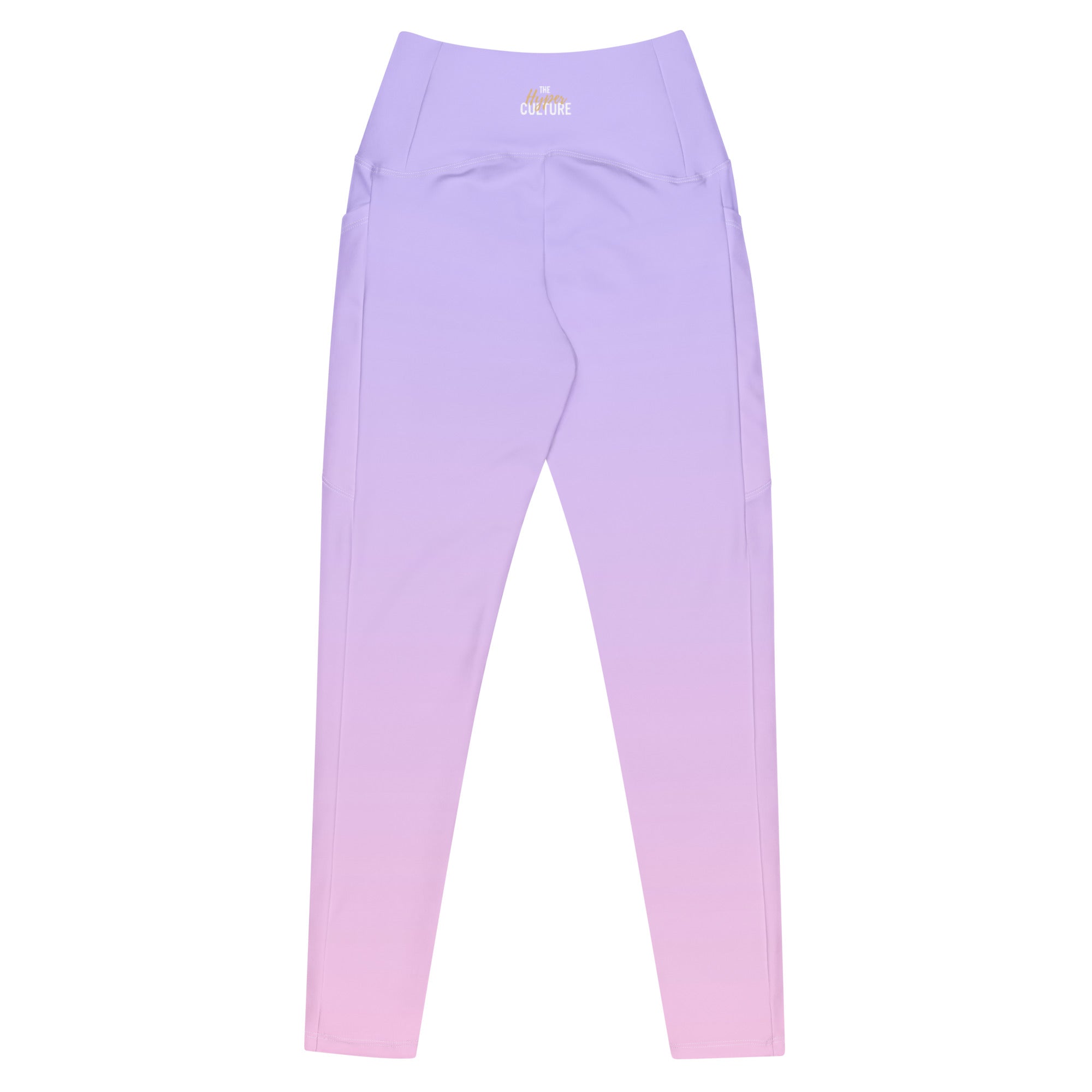 [THC Basics] Serene Skies Crossover Leggings with Pockets