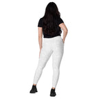 [Wild Side] Ivory Roar Crossover Leggings with Pockets