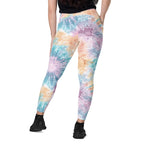 [Gypsy Soul] Sorbet Splash Crossover Leggings with Pockets