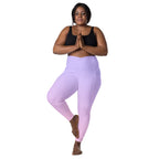 [THC Basics] Serene Skies Crossover Leggings with Pockets