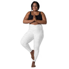 [Wild Side] Ivory Roar Crossover Leggings with Pockets