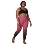 [THC Basics] Blush Latte Crossover Leggings with Pockets