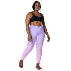 [THC Basics] Serene Skies Crossover Leggings with Pockets