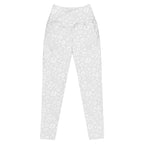 [Wild Side] Ivory Roar Crossover Leggings with Pockets
