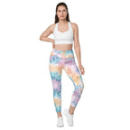 [Gypsy Soul] Sorbet Splash Crossover Leggings with Pockets