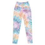 [Gypsy Soul] Sorbet Splash Crossover Leggings with Pockets