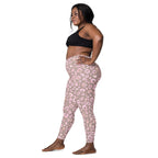 [Wild Side] Dusty Roar Crossover Leggings with Pockets