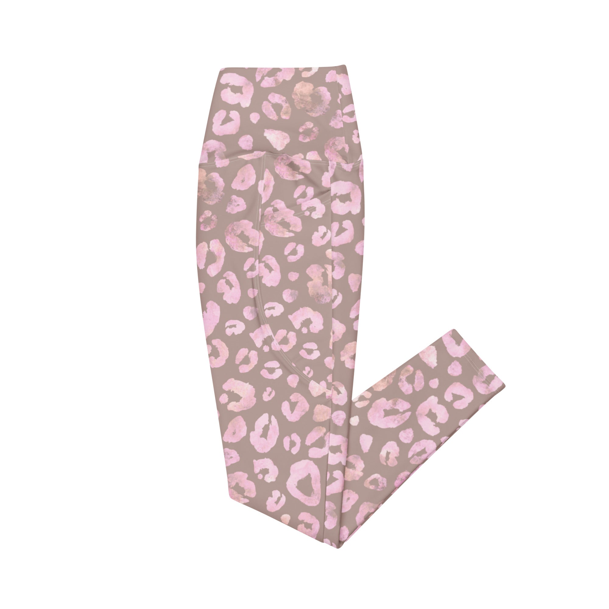 [Wild Side] Dusty Roar Crossover Leggings with Pockets