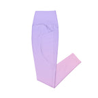 [THC Basics] Serene Skies Crossover Leggings with Pockets
