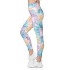 [Gypsy Soul] Sorbet Splash Crossover Leggings with Pockets