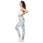 [Gypsy Soul] Sorbet Splash Crossover Leggings with Pockets