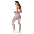 [Wild Side] Dusty Roar Crossover Leggings with Pockets