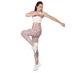 [Wild Side] Dusty Roar Crossover Leggings with Pockets