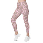 [Wild Side] Dusty Roar Crossover Leggings with Pockets