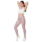 [Wild Side] Dusty Roar Crossover Leggings with Pockets
