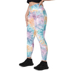 [Gypsy Soul] Sorbet Splash Crossover Leggings with Pockets