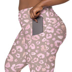 [Wild Side] Dusty Roar Crossover Leggings with Pockets