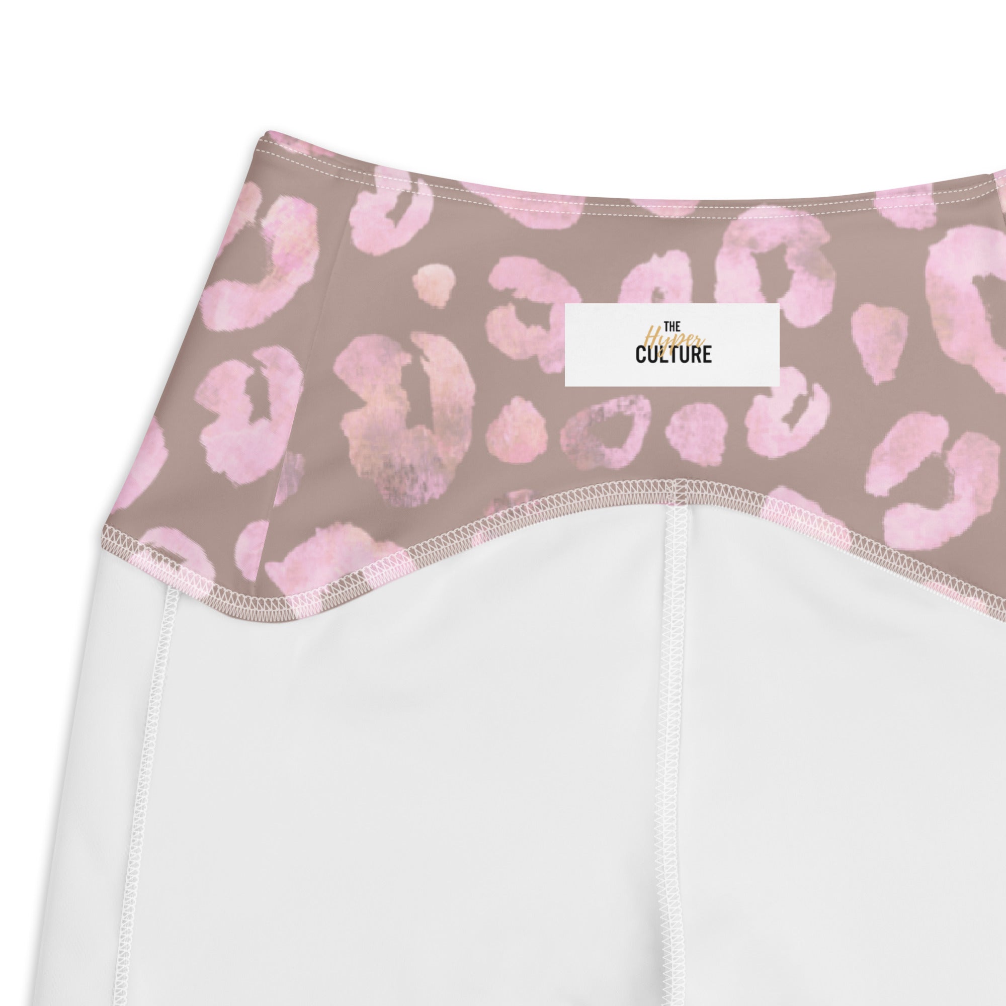 [Wild Side] Dusty Roar Crossover Leggings with Pockets