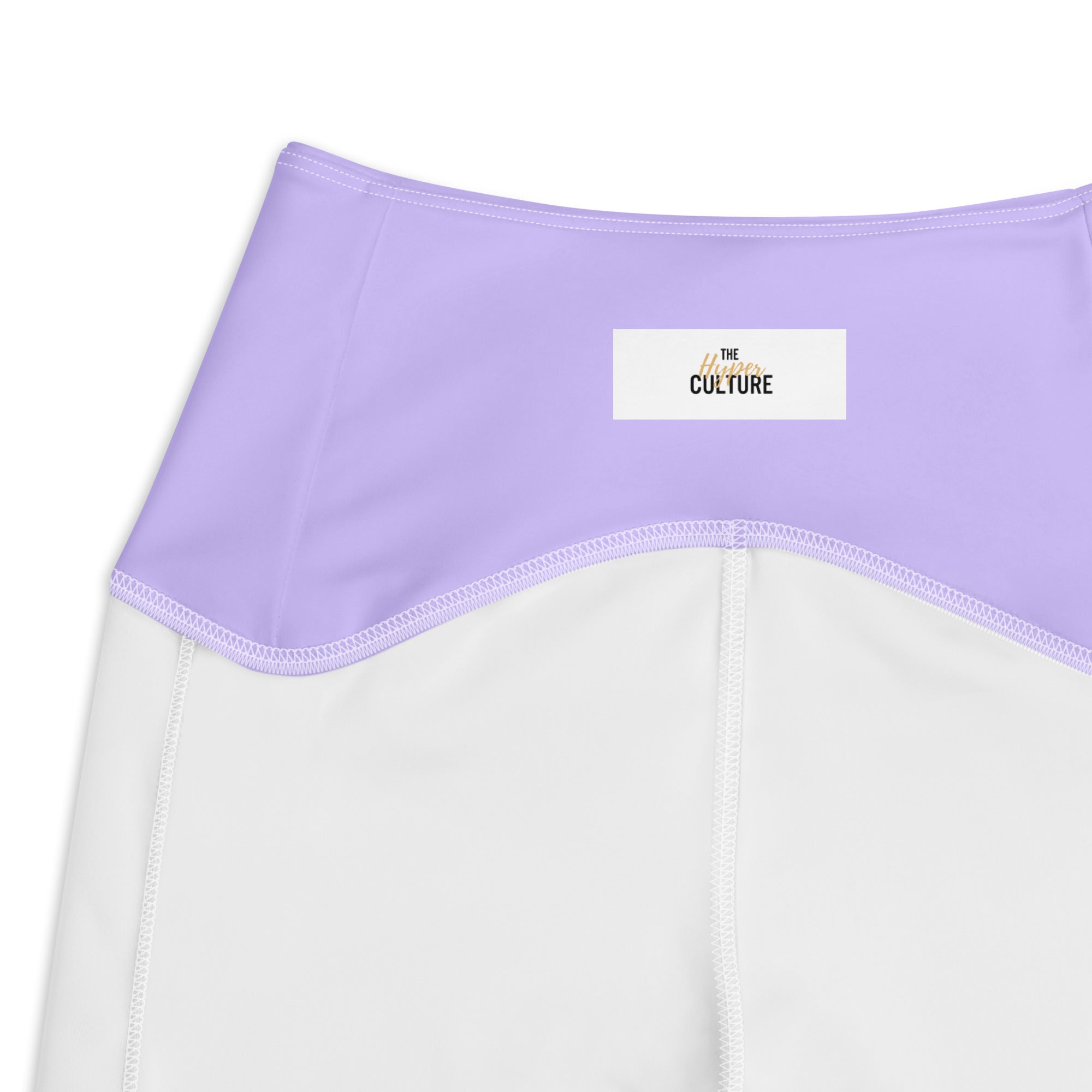 [THC Basics] Serene Skies Crossover Leggings with Pockets