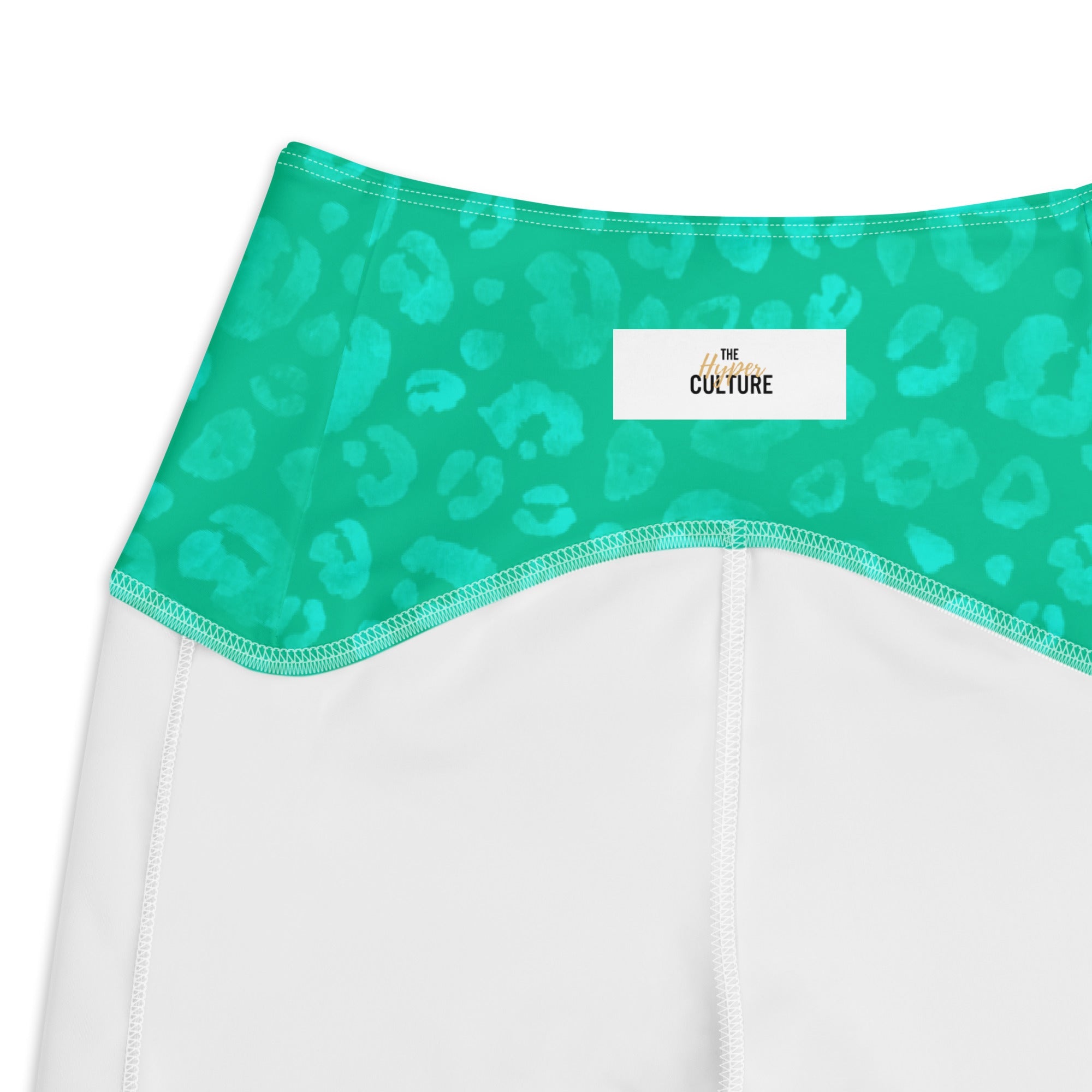 [Wild Side] Parakeet Roar Crossover Leggings with Pockets