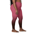 [THC Basics] Blush Latte Crossover Leggings with Pockets