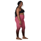 [THC Basics] Blush Latte Crossover Leggings with Pockets