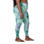 [Wild Side] Wild Whimsy Crossover Leggings with Pockets