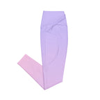 [THC Basics] Serene Skies Crossover Leggings with Pockets