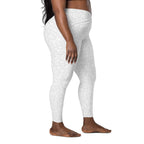 [Wild Side] Ivory Roar Crossover Leggings with Pockets
