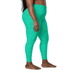 [Wild Side] Parakeet Roar Crossover Leggings with Pockets
