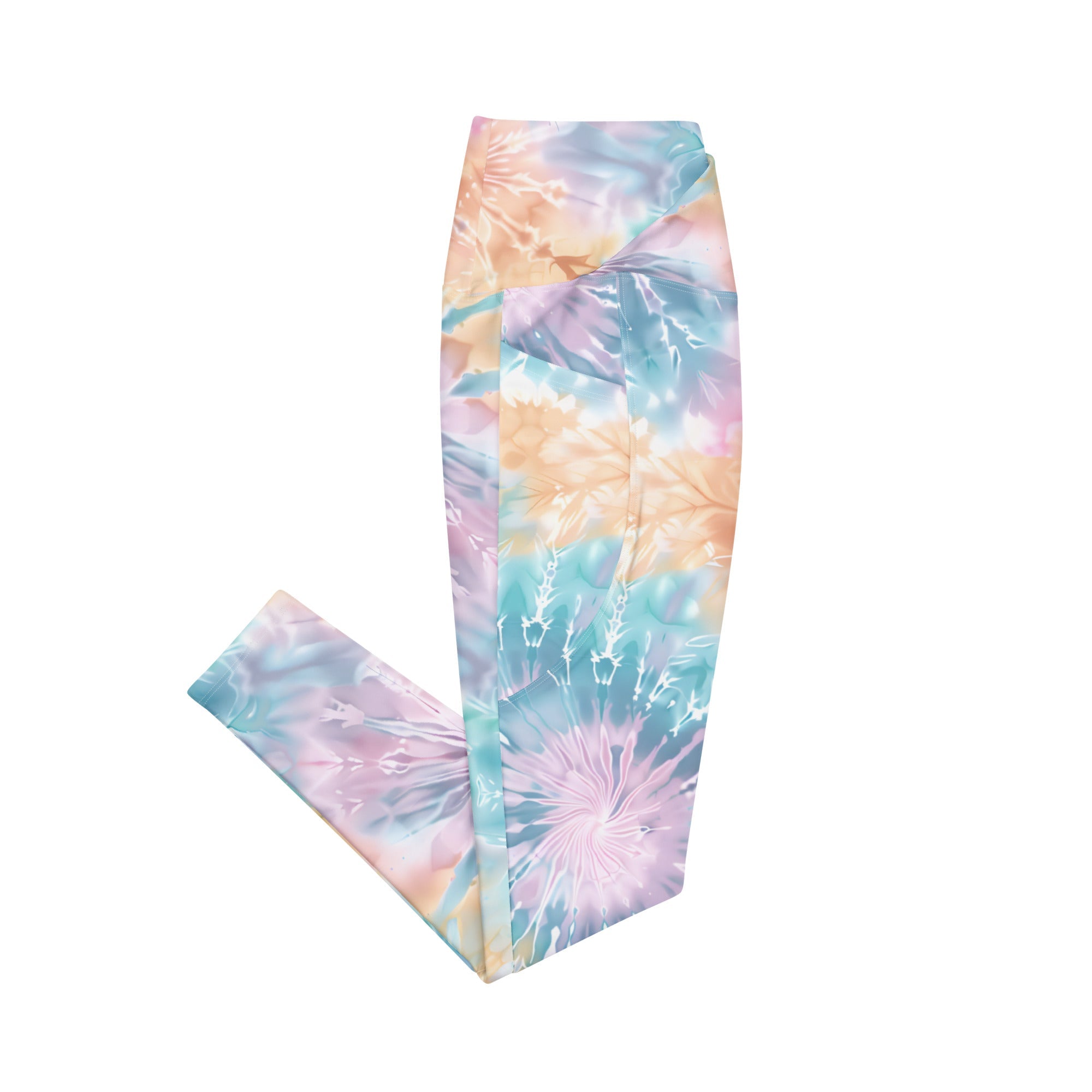 [Gypsy Soul] Sorbet Splash Crossover Leggings with Pockets