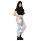 [Gypsy Soul] Sorbet Splash Crossover Leggings with Pockets